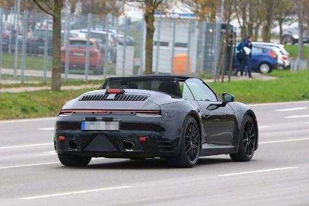 Erlkönig Porsche 911 Cabrio