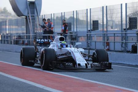 Felipe Massa - Williams - F1-Test - Barcelona - 27. Februar 2017