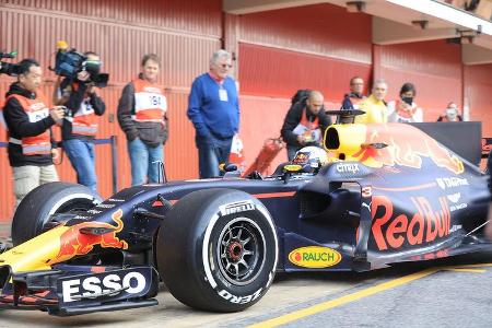 Daniel Ricciardo - Red Bull - F1-Test - Barcelona - 27. Februar 2017