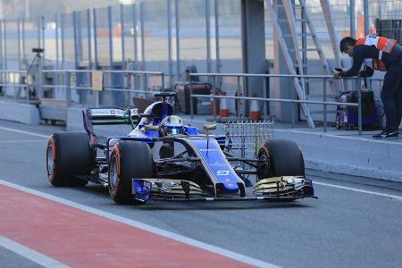 Marcus Ericsson - Sauber - F1-Test - Barcelona - 27. Februar 2017