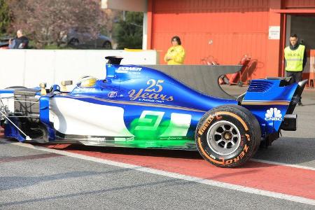Marcus Ericsson - Sauber - F1-Test - Barcelona - 27. Februar 2017