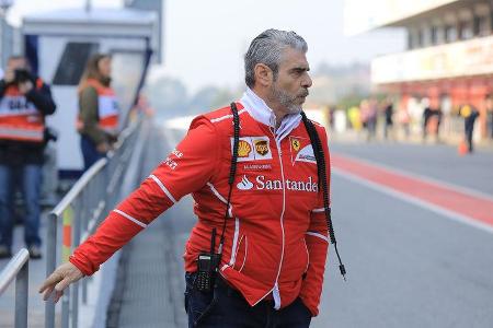 Maurizio Arrivabene - Ferrari - F1-Test - Barcelona - 27. Februar 2017