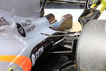 Sergio Perez - Force India - F1-Test - Barcelona - 27. Februar 2017