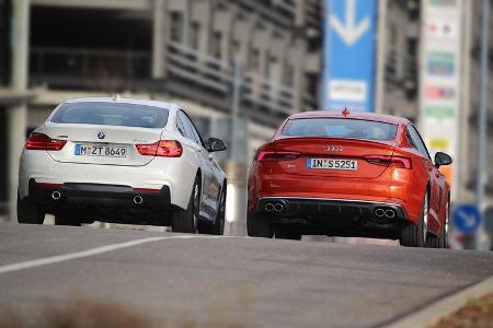 Audi S5 Sportback 3.0 TFSI, BMW 440i Gran Coupé xDrive M Sport
