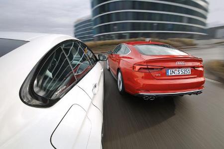 Audi S5 Sportback 3.0 TFSI, BMW 440i Gran Coupé xDrive M Sport