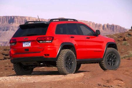 Moab Easter Jeep Safari: Trailhawk, Mopar Recon, Flattop, Sand Trooper, Stitch und Flattop
