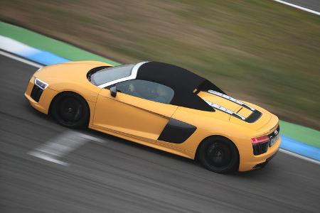 Audi R8 Spyder, Seitenansicht