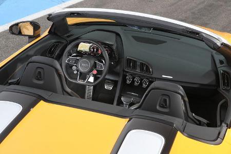 Audi R8 Spyder, Cockpit