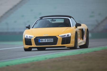 Audi R8 Spyder, Frontansicht