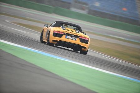Audi R8 Spyder, Heckansicht
