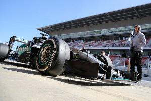 Lewis Hamilton - Mercedes - Formel 1-Test - Barcelona - 4. Mrz 2016