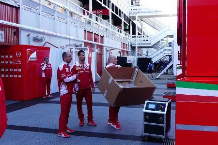 Ferrari - F1 - GP Spanien - Barcelona - Donnerstag - 12.5.2016