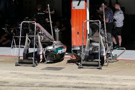 Mercedes - F1 - GP Spanien - Barcelona - Donnerstag - 12.5.2016