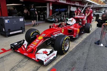 Ferrari - GP Spanien - Barcelona - Donnerstag - 12.5.2016