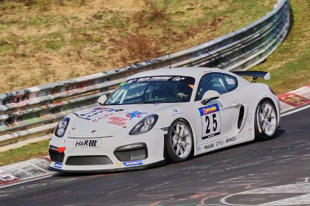VLN 2016 - Nürburgring Nordschleife - Startnummer #25 - Porsche Cayman GT4 Clubsport - CUP3
