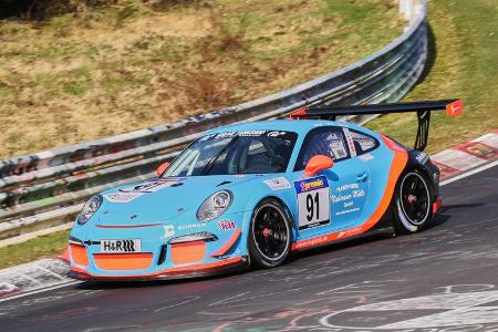 VLN 2016 - Nürburgring Nordschleife - Startnummer #91 - Porsche 991 GT3 Cup - SP7