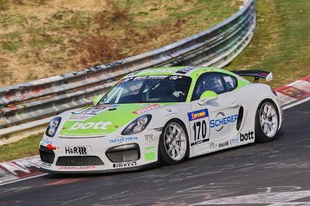 VLN 2016 - Nürburgring Nordschleife - Startnummer #170 - Porsche Cayman 981 GT4 CS - SPX