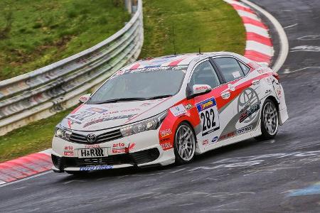 VLN 2016 - Nürburgring Nordschleife - Startnummer #282 - Toyota Corolla Altis - SP3