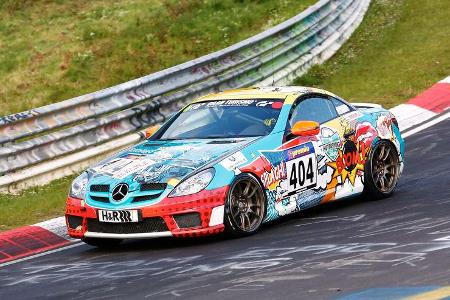 VLN - Nürburgring Nordschleife - Startnummer #404 - Mercedes-Benz SLK 350 - V6