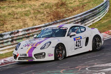VLN 2016 - Nürburgring Nordschleife - Startnummer #421 - Porsche Cayman S - V6