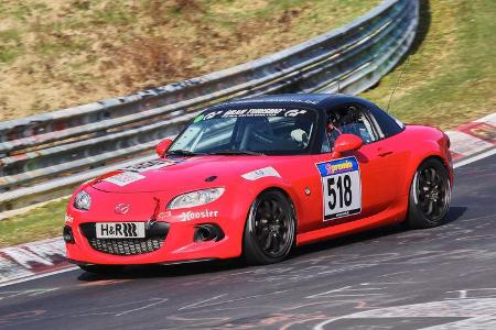 VLN 2016 - Nürburgring Nordschleife - Startnummer #518 - Mazda MX5 NC - V3