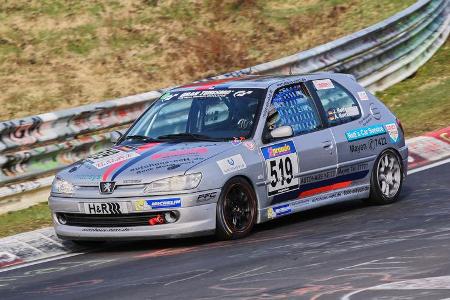 VLN 2016 - Nürburgring Nordschleife - Startnummer #519 - Peugeot 306 S16 - V3