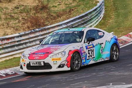 VLN 2016 - Nürburgring Nordschleife - Startnummer #531 - Toyota GT86 - CUP4