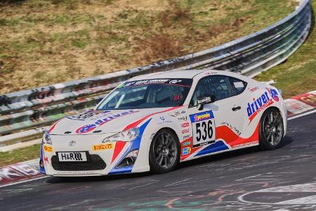 VLN 2016 - Nürburgring Nordschleife - Startnummer #536 - Toyota GT86 - CUP4