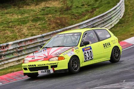 VLN 2016 - Nürburgring Nordschleife - Startnummer #630 - Honda Civic - H1