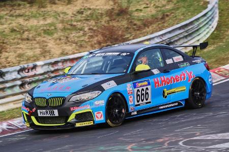 VLN 2016 - Nürburgring Nordschleife - Startnummer #666 - BMW M235i Racing Cup - CUP5