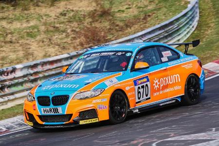 VLN 2016 - Nürburgring Nordschleife - Startnummer #670 - BMW M235i Racing Cup - CUP5