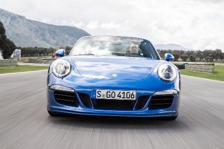 Porsche 911 Targa 4 GTS, Frontansicht