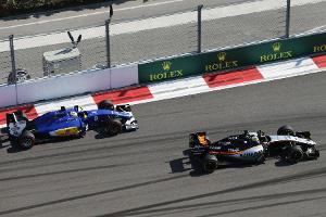 Sergio Perez - Marcus Ericsson - Formel 1 - GP Russland - 1. Mai 2016
