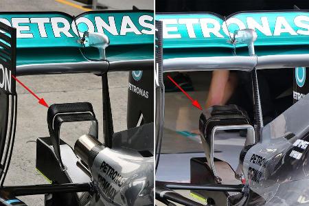 Mercedes - Technik - GP Spanien 2016