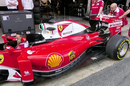 Ferrari - Technik - GP Spanien 2016