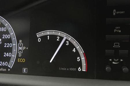 Mercedes S 250 CDI, Drehzahlmesser