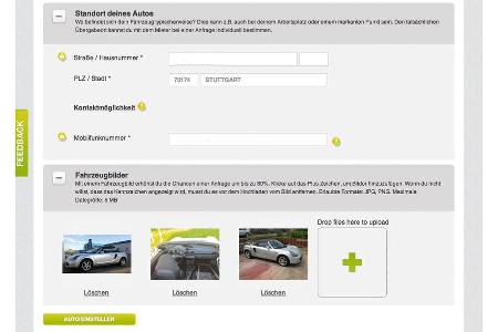 Carsharing, Homepage, autonetzer