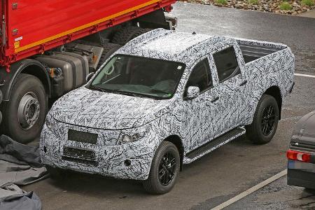 Mercedes GLT Pickup Erlkönig