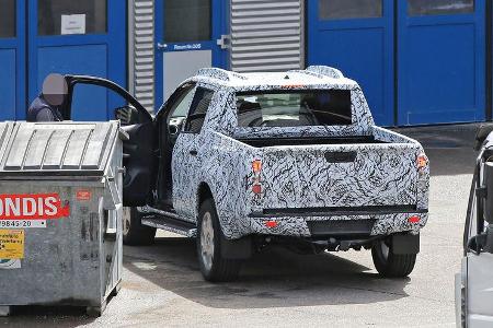 Mercedes GLT Pickup Erlkönig