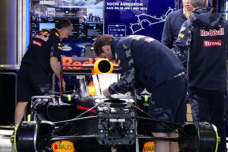 Red Bull - Cockpitschutz - Formel 1 - GP Russland - 28. April 2016
