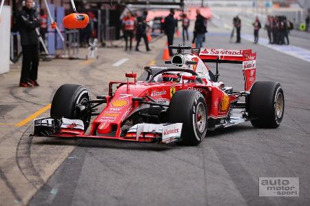 Ferrari - Halo - Cockpit-Schutz - Barcelona-Test - Formel 1