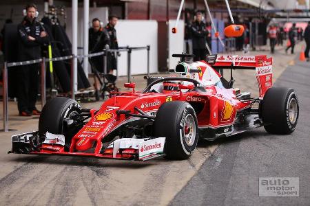 Ferrari - Halo - Cockpit-Schutz - Barcelona-Test - Formel 1