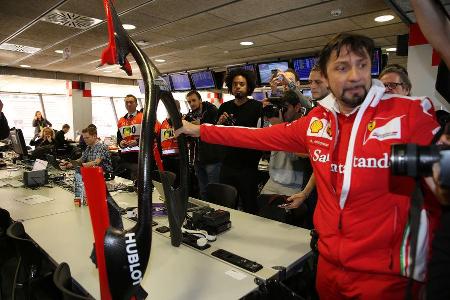 Ferrari - Halo - Heiligenschein - Cockpit-Schutz - Barcelona - 2016