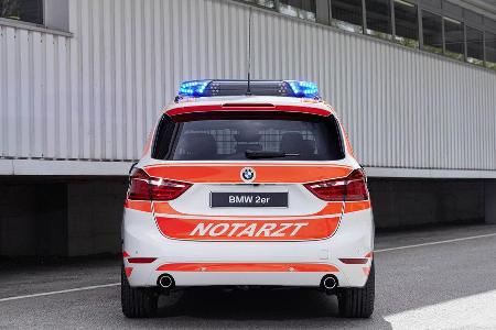 RETTMobil 2016, Einsatzfahrzeuge, Notarzt, Rettungsdienst, BMW 220d Active Tourer