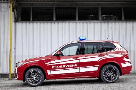 RETTMobil 2016, Einsatzfahrzeuge, Notarzt, Rettungsdienst, BMW X3, Feuerwehr