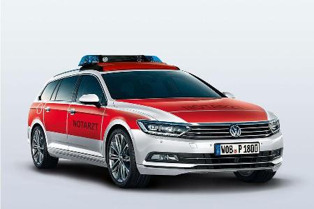 RETTMobil 2016, Einsatzfahrzeuge, Notarzt, Rettungsdienst, VW Passat Variant