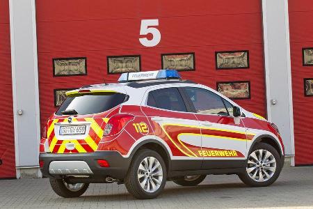 RETTMobil 2016, Einsatzfahrzeuge, Notarzt, Rettungsdienst, Opel Mokka