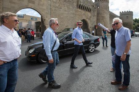 Charlie Whiting & Hermann Tilke - Inspektion - Baku Street Circuit 2016