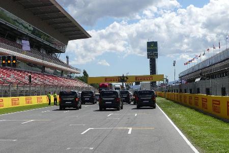 Safety Car - Medical Car - Flotte - GP Spanien - Circuit de Barcelona-Catalunya - Mittwoch - 11. Mai 2016