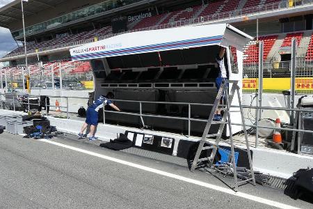Williams - GP Spanien - Circuit de Barcelona-Catalunya - Mittwoch - 11. Mai 2016